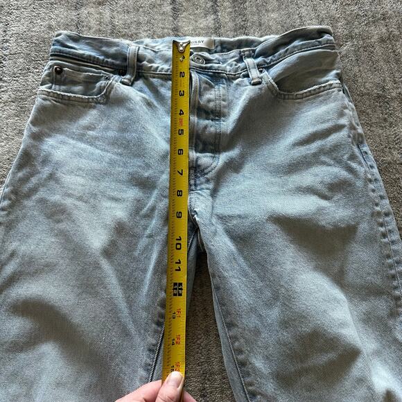 MOUSSY VINTAGE MV 111 Light Blue Naval Tapered-Mid Jeans Howa 540FSC11-2000 27 - Picture 7 of 9